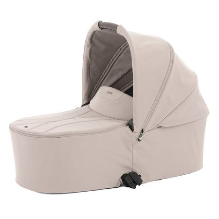 Oyster F-Lite Folding Carrycot with Apron - Putty