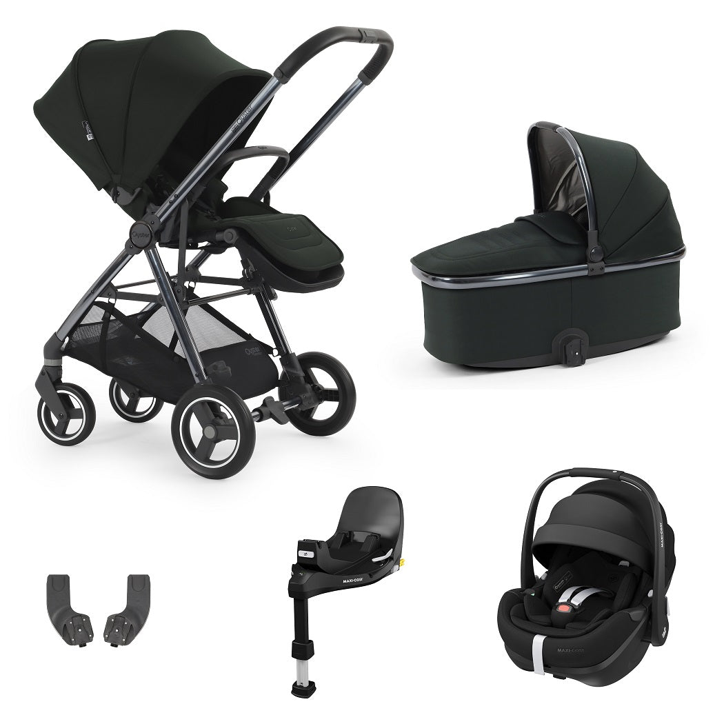 BabyStyle Oyster Gravity+ 5 Piece Pebble 360 Pro² Bundle - Black Olive