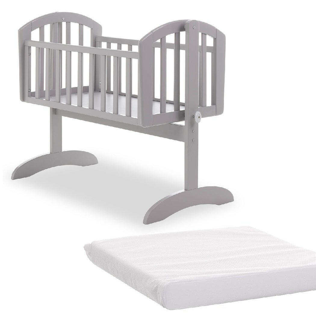 Obaby Sophie Swinging Crib - Warm Grey