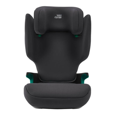 Britax Adventure Plus 2 i-Size Highback Booster Car Seat - Midnight Grey - front view