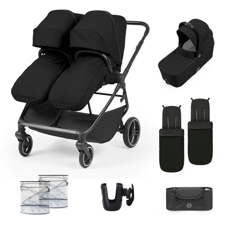 Ickle Bubba Altair Growing Families Pram Pushchair - Black - included items
