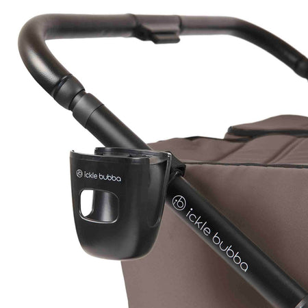Ickle Bubba Altair Double Stroller - Mink - with drink holder