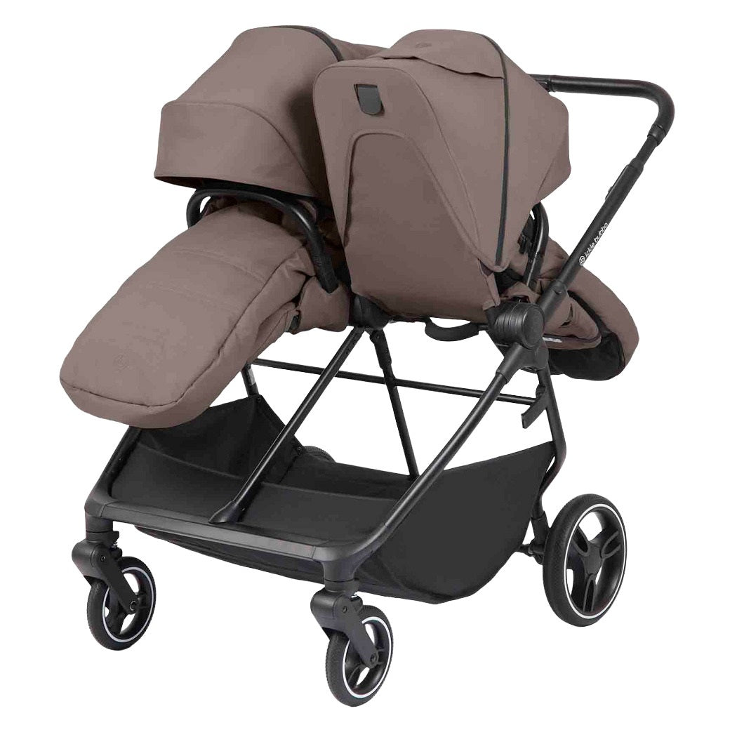 Ickle Bubba Altair Growing Families Pram Pushchair - Mink - with two seat units,  one parent-facing and one forward-facing