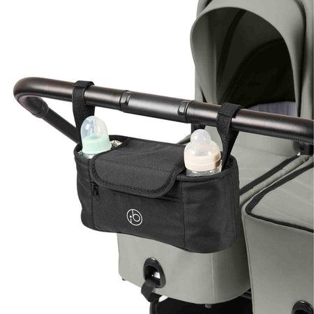 Ickle Bubba Altair Double Stroller - Laurel Green - buggy organiser (bottles not included)