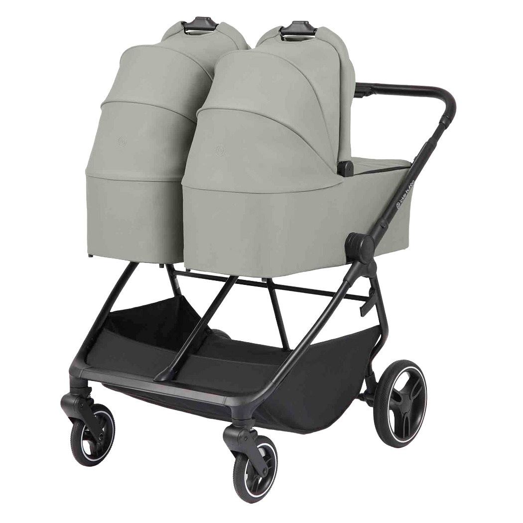 Ickle Bubba Altair Growing Families Pram - 
Laurel Green - with parent-facing carrycots