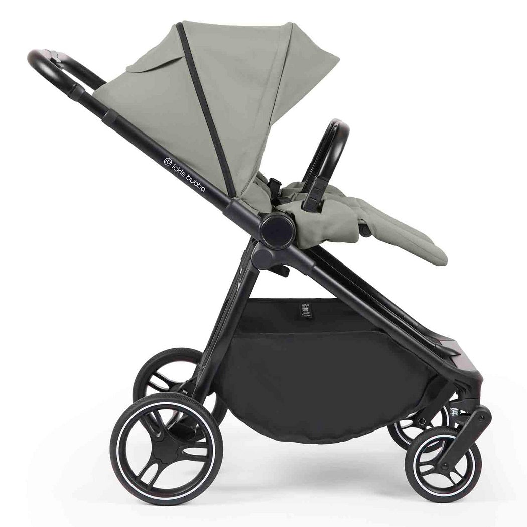 Ickle Bubba Altair Double Stroller - Laurel Green - forward-facing
