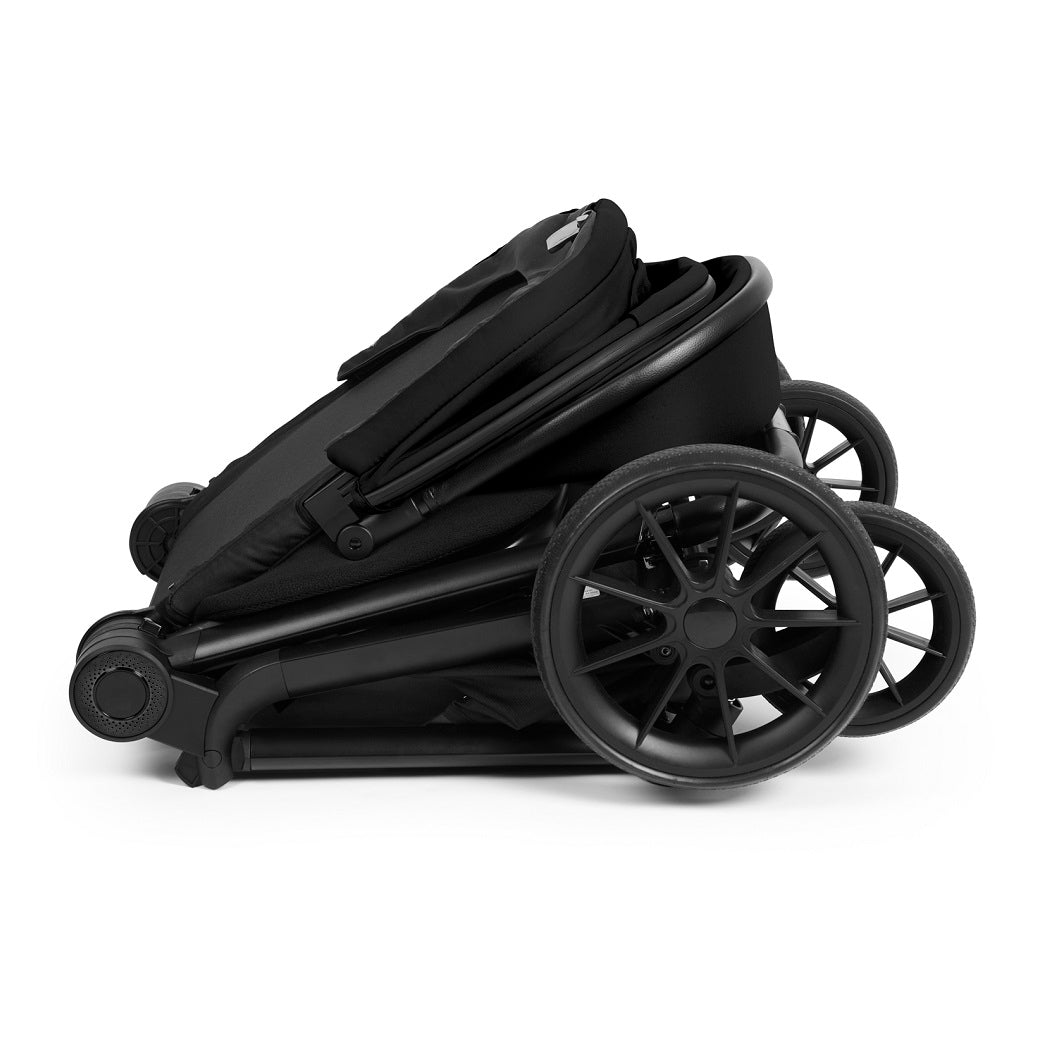 Ickle Bubba Altima Pushchair - Black - folded