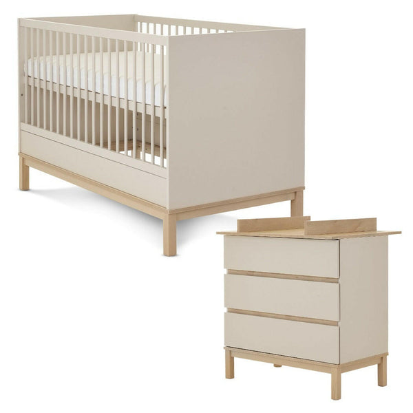 Obaby Astrid Piece Room Set (Cot/Junior Bed/Changing Unit) Satin