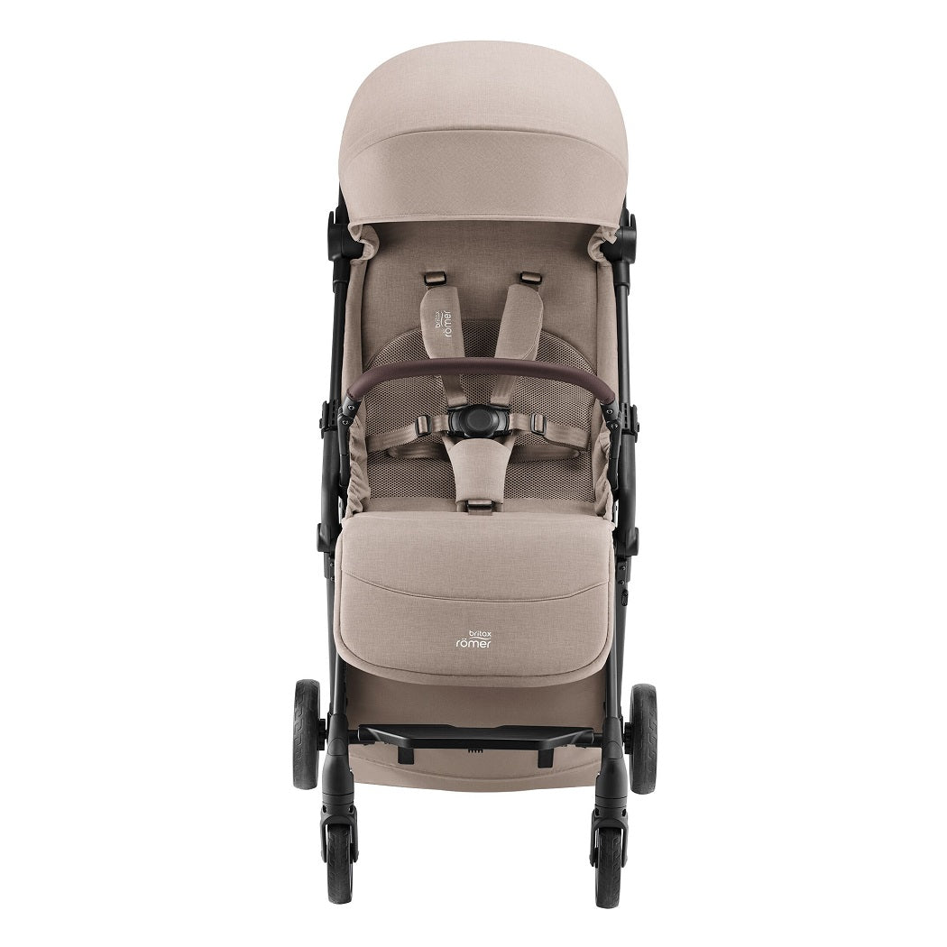 Britax Tira Lightweight Stroller - Teak - front view