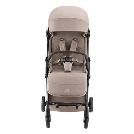 Britax Tira Lightweight Stroller - Teak - front view