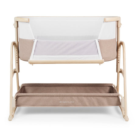 Ickle Bubba Bubba&Me Luxe BISCUIT - front view with panel dropped