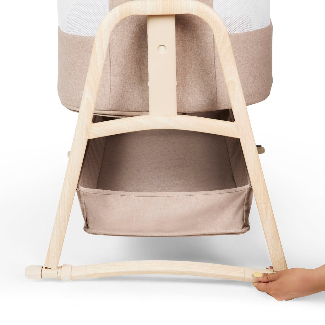 Ickle Bubba Bubba&Me Luxe BISCUIT - rocking stand