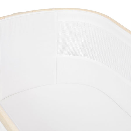 Ickle Bubba Bubba&Me Luxe BISCUIT - interior view and mesh panel