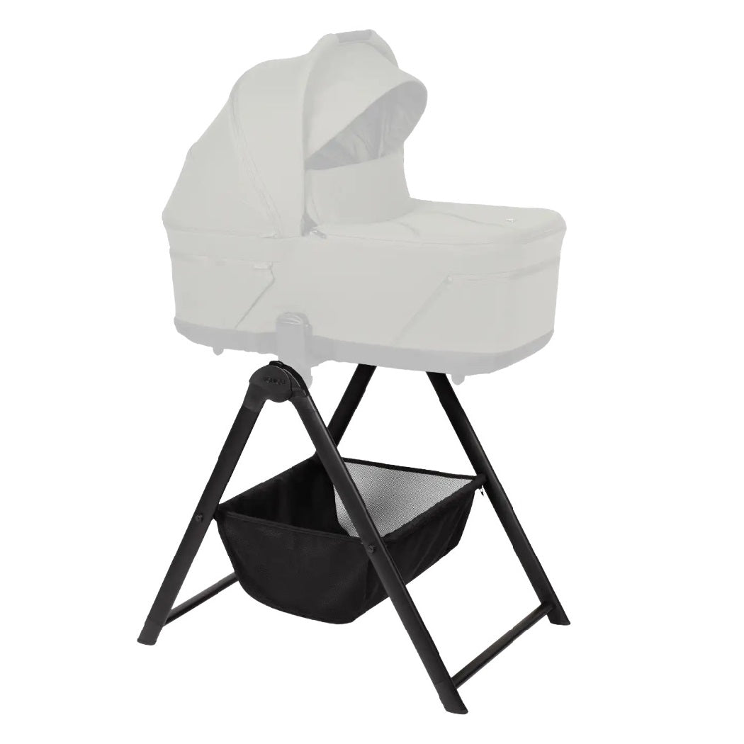 Venicci Carrycot Stand with Adaptors - shown with a carrycot