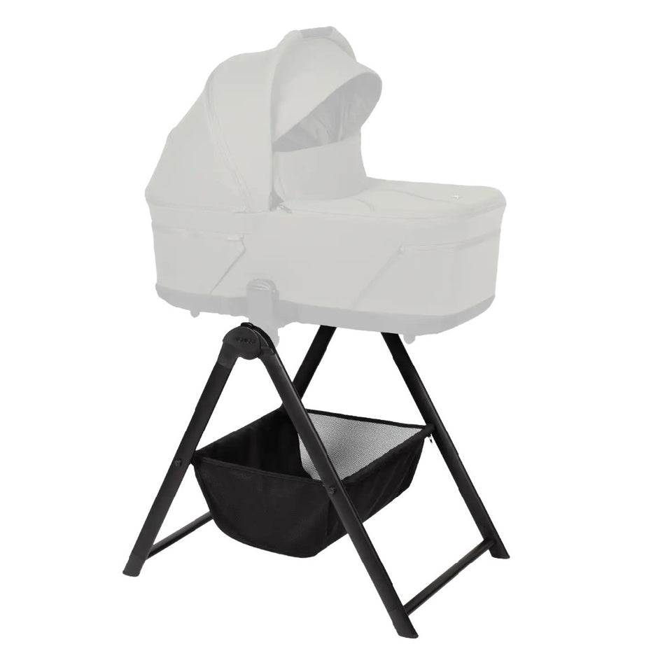 Venicci Carrycot Stand with Adaptors - shown with a carrycot