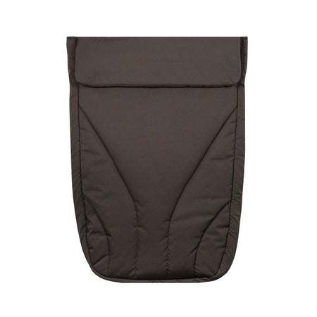 Venicci Claro 2 pushchair apron in Chocolate shown separately
