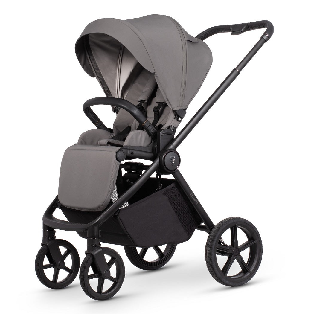 Venicci Claro 2 pushchair in forward-facing mode in Fog