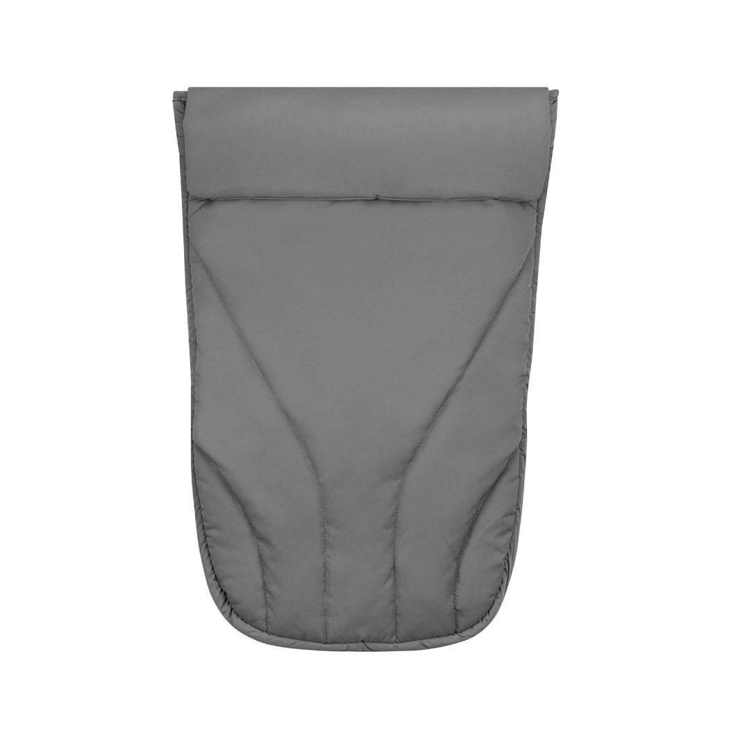 Venicci Claro 2 pushchair apron in Fog shown separately