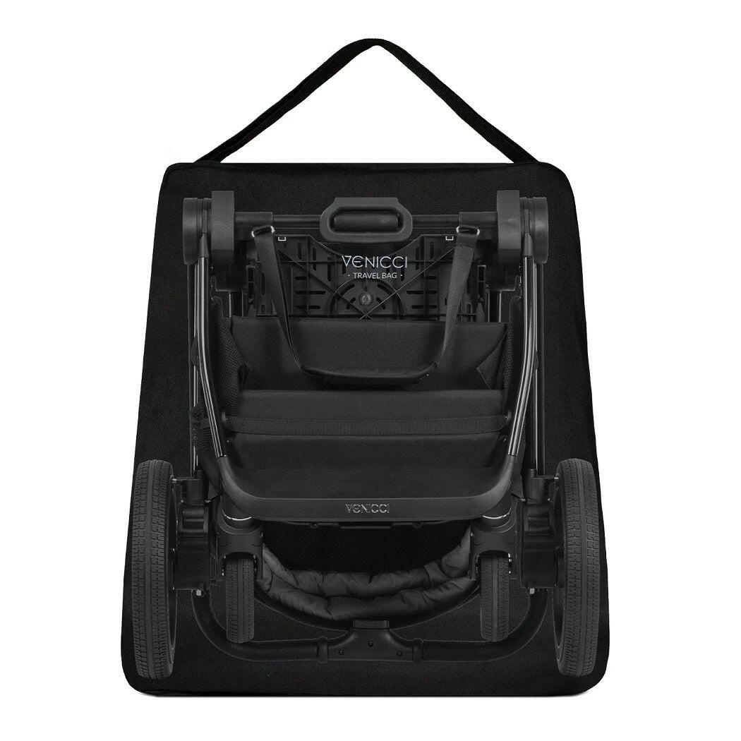 Venicci Travel Bag - Black - interior view