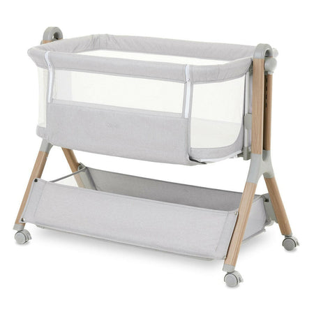 Obaby Cloud Bedside Crib - Grey