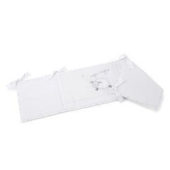 Silvercloud Counting Sheep cot bumper - Night Night Sleep Tight