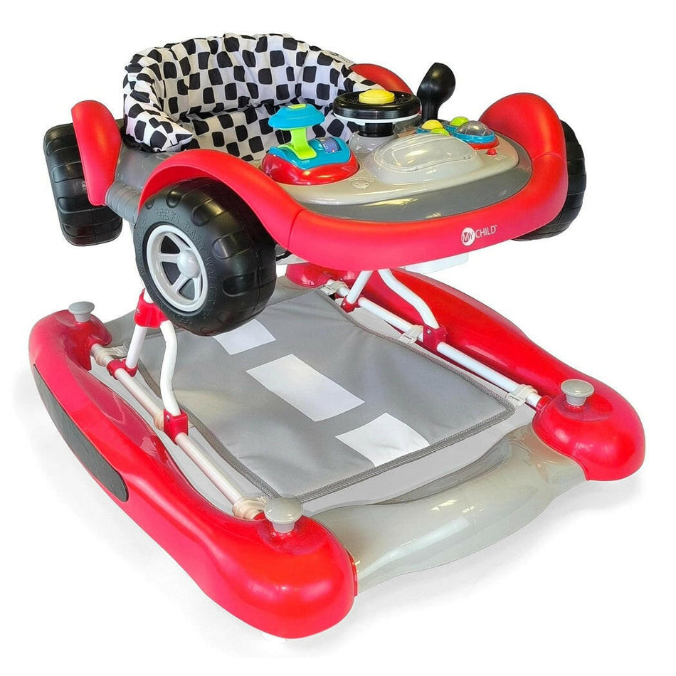 MyChild Coupe Baby Walker/Rocker - Red