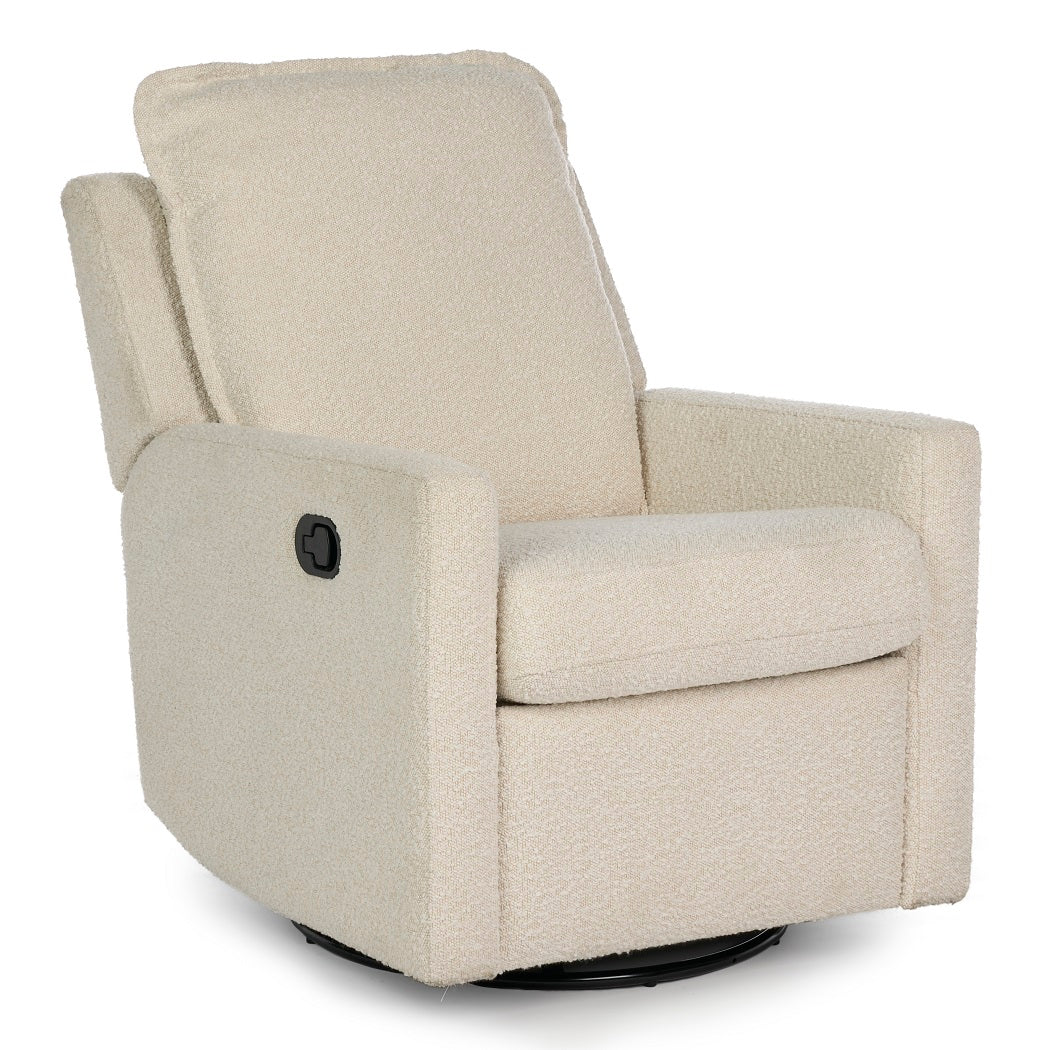 Obaby Denver Swivel Glider Recliner Chair - Bouclé