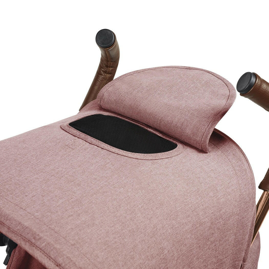 Ickle Bubba Discovery Max Stroller - Rose/Dusky Pink/Tan