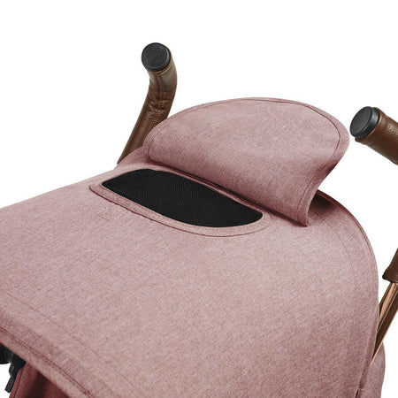 Ickle Bubba Discovery Max Stroller - Rose/Dusky Pink/Tan