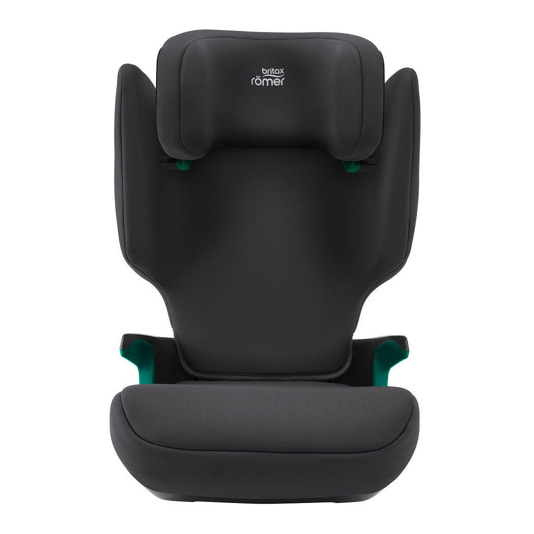 Britax Discovery Plus 2 i-Size Highback Booster Car Seat - Midnight Grey - front view