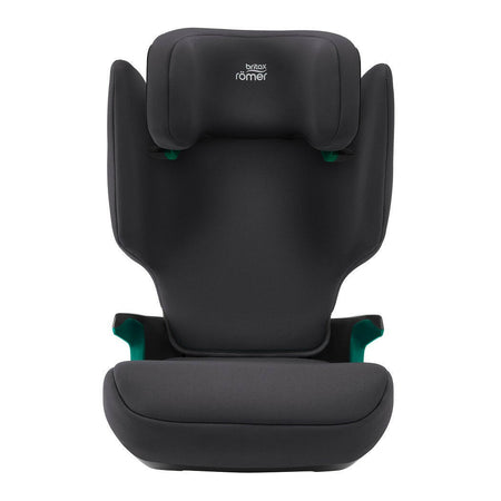 Britax Discovery Plus 2 i-Size Highback Booster Car Seat - Midnight Grey - front view