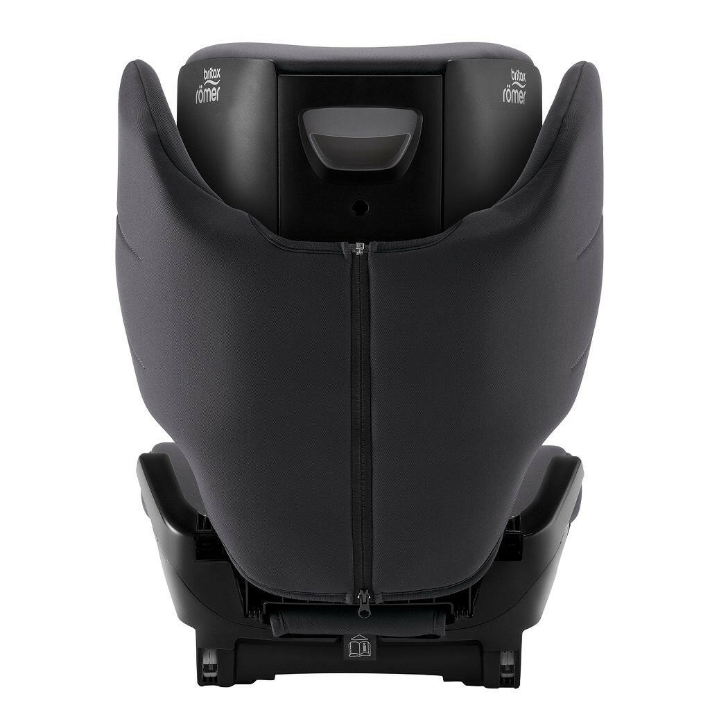 Britax Discovery Plus 2 i-Size Highback Booster Car Seat - Midnight Grey - rear view