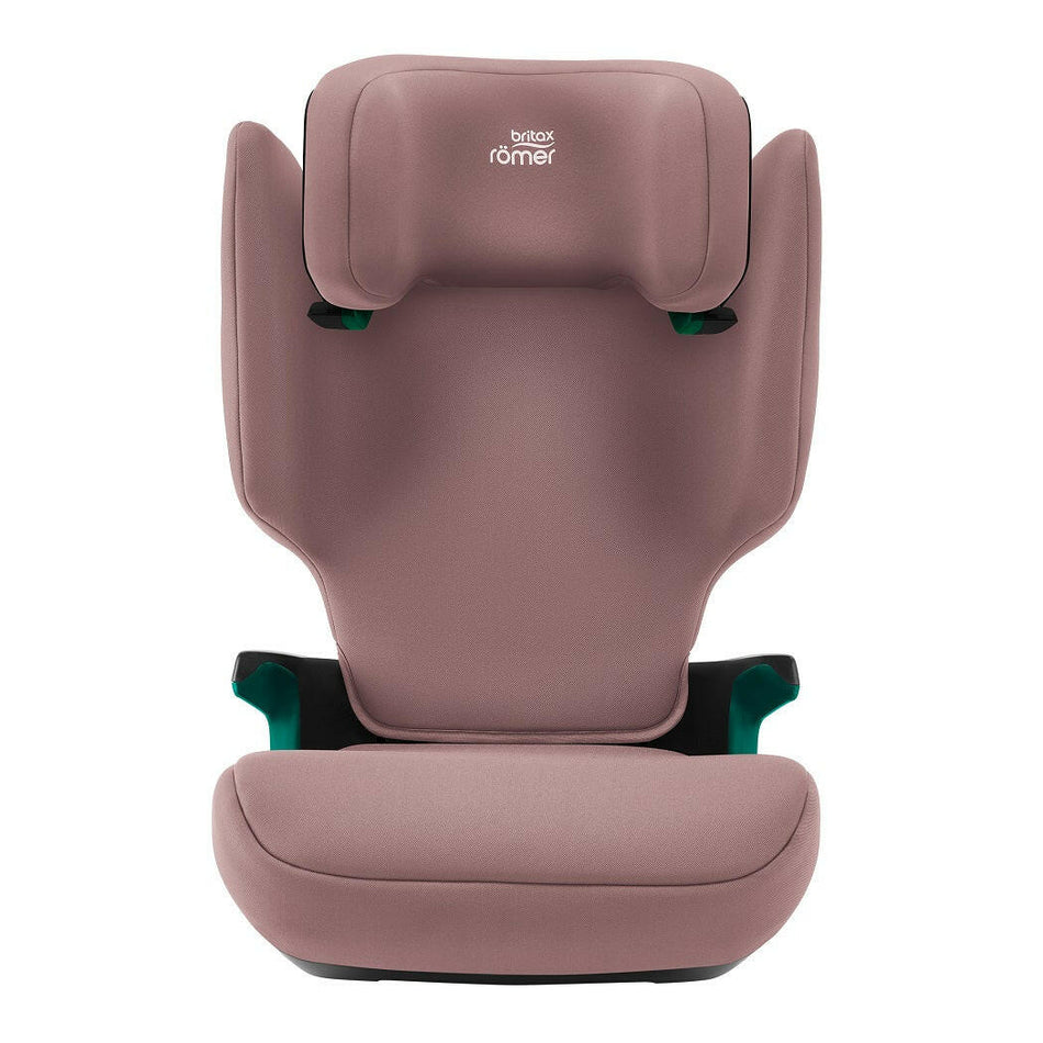 Britax Discovery Plus 2 i-Size Highback Booster Car Seat - Dusty Rose - front view