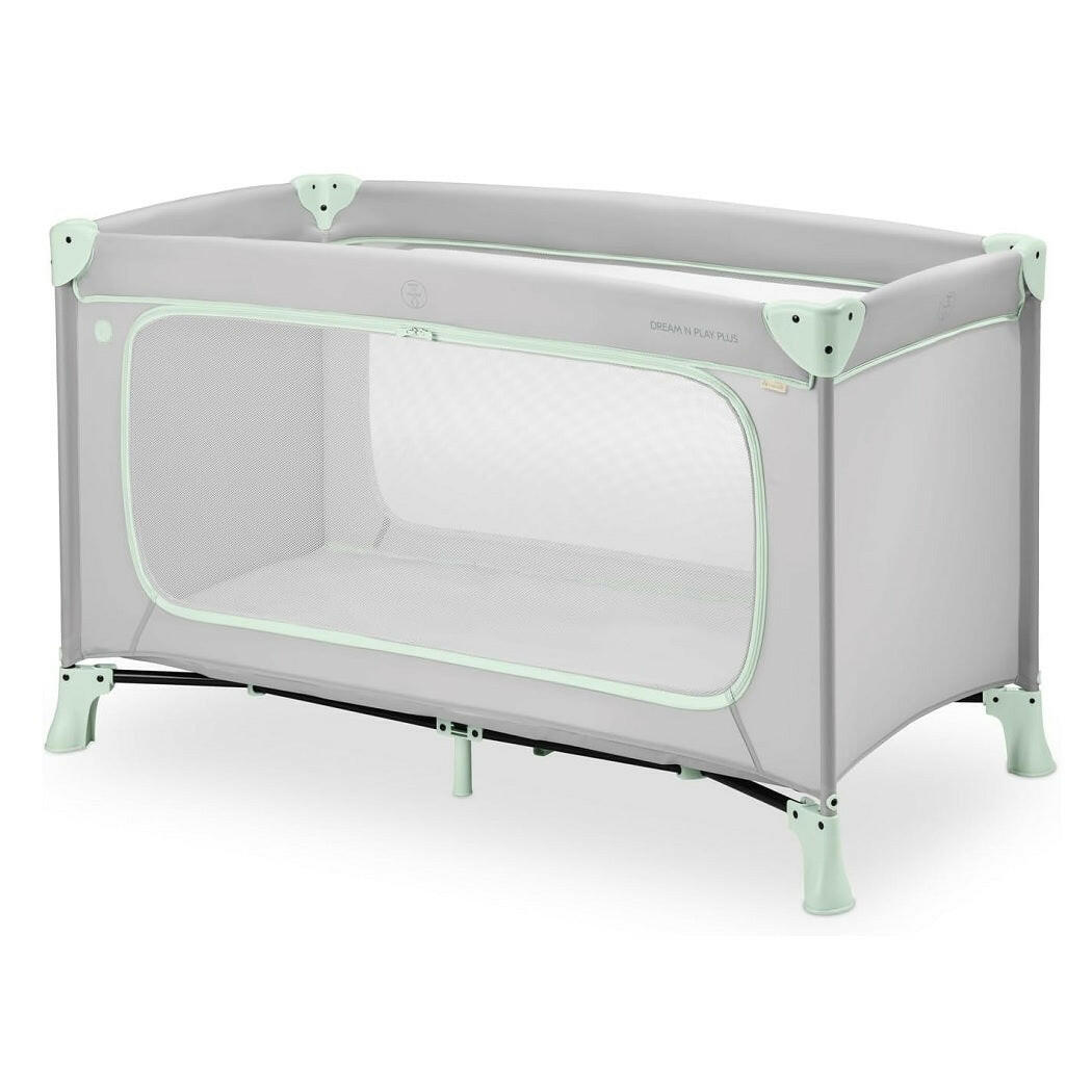 Hauck Dream n Play Plus Travel Cot - Mint front view
