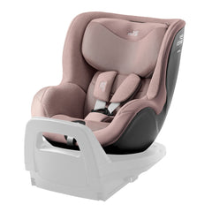 Britax DualFix 5Z Car Seat - Style Dusty Rose - rear-facing and without cushion insert