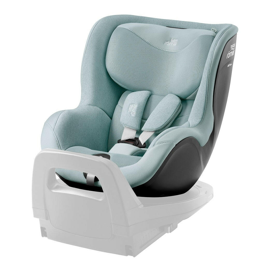Britax DualFix 5Z Car Seat - Style Harbor Blue - rear-facing and without cushion insert