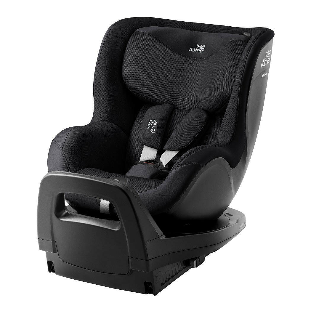 Britax Dualfix Pro M i-Size 360 Rotating Car Seat - Style Carbon Black - without padded insert