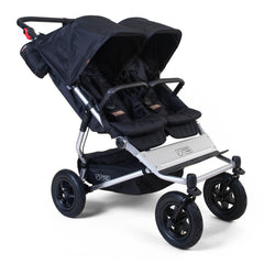 Mountain Buggy Duet V4 Double Pushchair - Heritage Collection - Caviar