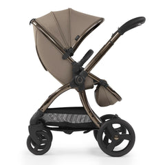egg2 Luxury Bundle (Mink) - showing a side view of the parent-facing pushchair