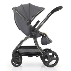 egg2 Luxury Bundle (Quartz) - showing the parent-facing pushchair with its seat upright