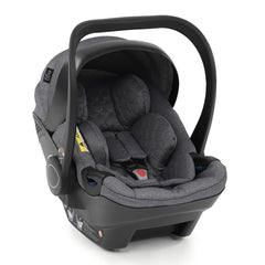 egg2 Luxury Bundle (Quartz) - showing the included egg Shell i-Size Car Seat with its newborn liner