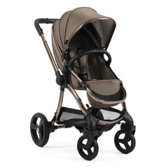 egg3 Luxury Bundle (Mink) - showing the pushchair in forward-facing mode