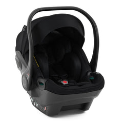 egg3 Shell i-Size Car Seat - Panther - shown with removable newborn insert