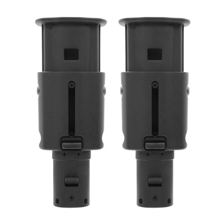 egg Stroller Adjustable Height Adaptors - shown at their full height