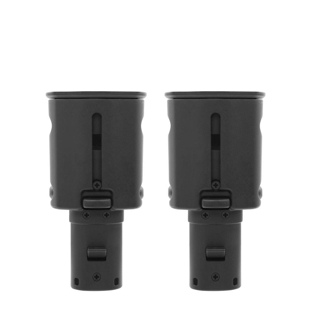 egg Stroller Adjustable Height Adaptors - shown at their lowest height