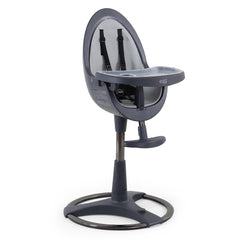 egg Grey Highchair - with grey seat pad