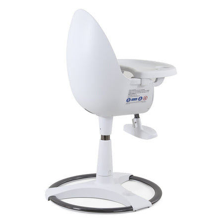 egg White Highchair - rear view