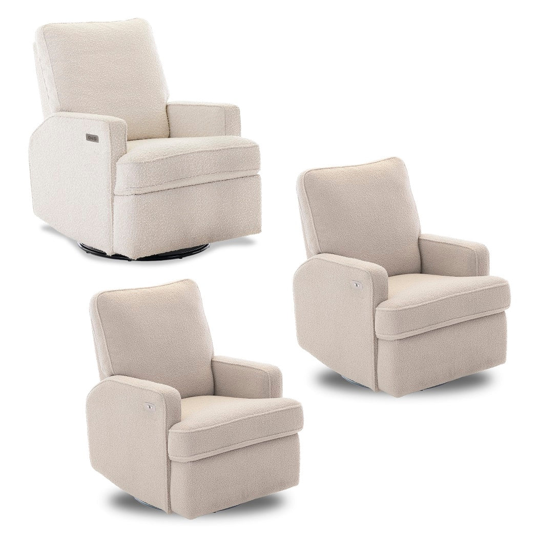 Madison Electric Swivel Glider Recliner Chair - all colours