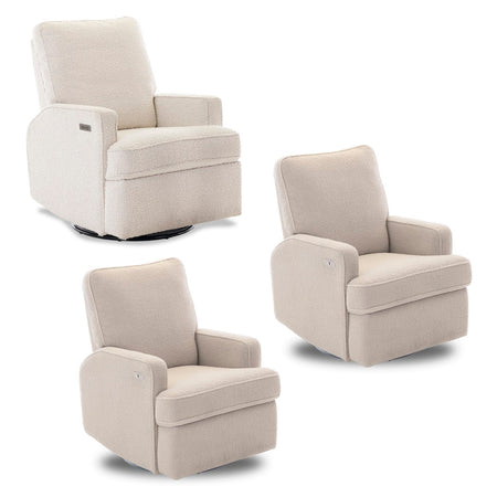 Madison Electric Swivel Glider Recliner Chair - all colours