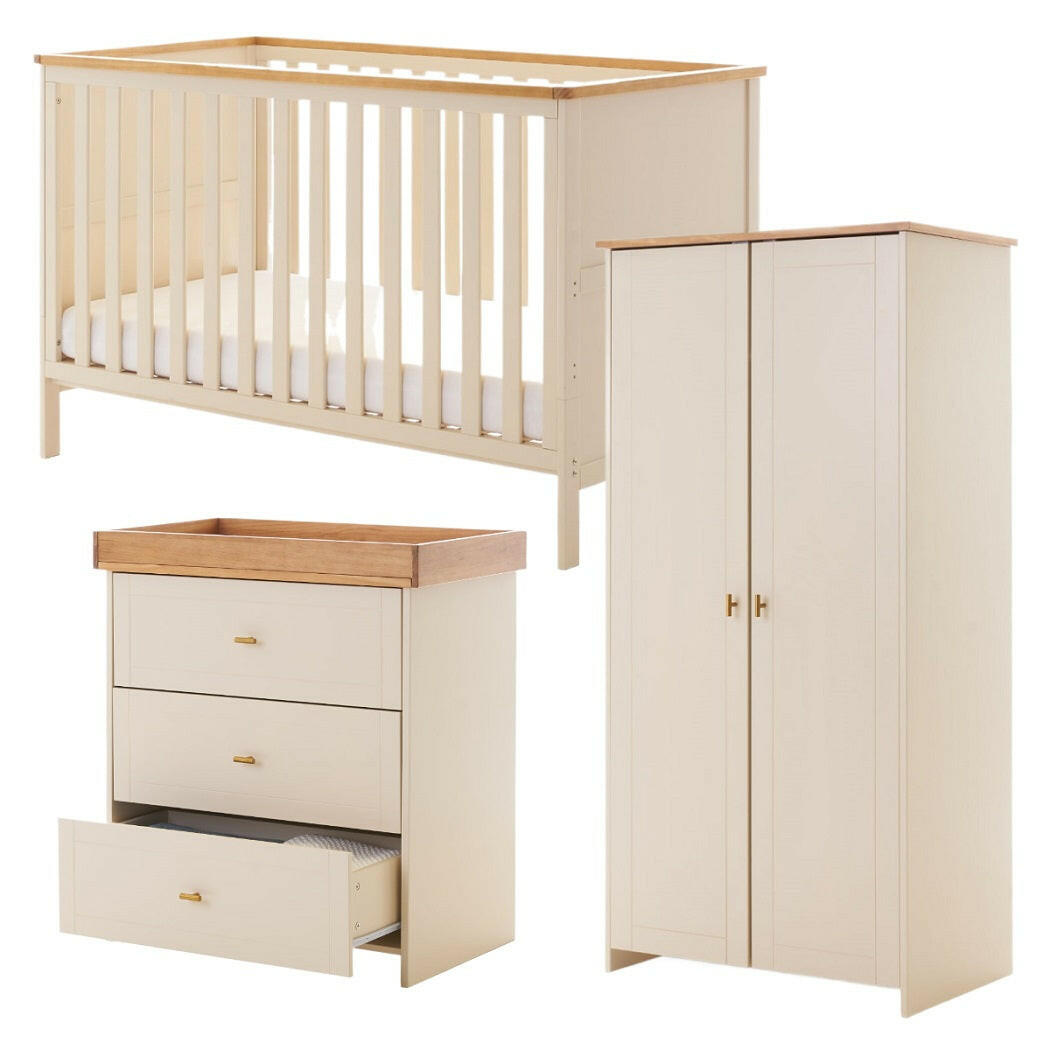 Obaby Evie 3 Piece Room Set - Cashmere